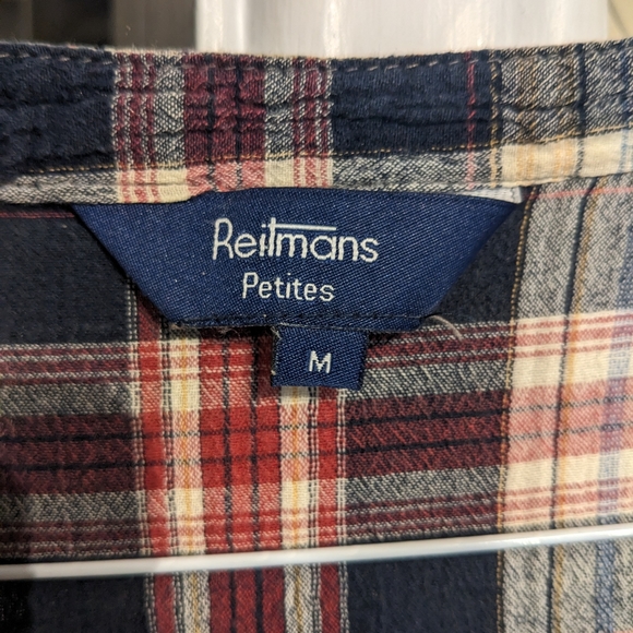 Reitmans plaid shirt - Picture 2 of 4